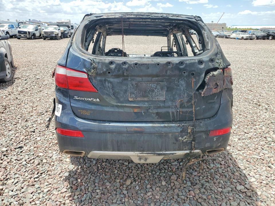 2015 Hyundai Santa fe VIN KM8SMDHF0FU090079 COPART salvage auction — BURN, Az - Cert Of Title - Salvage, sold $175 on 2026-07-28 (photo 6)