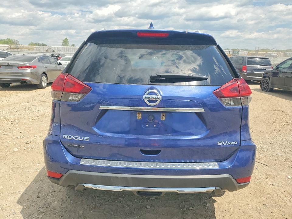 2018 Nissan Rogue VIN 5N1AT2MV0JC845116 COPART salvage auction — HAIL, Ks - Cert Of Title-Salvage, sold $2,050 on 2026-07-02 (photo 6)