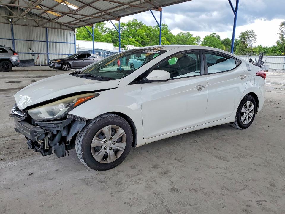2016 Hyundai VIN 5NPDH4AEXGH665111 COPART salvage auction — FRONT END, GA - CERT OF TITLE-SALVAGE (P), sold $475 on 2026-07-02 (photo 1)