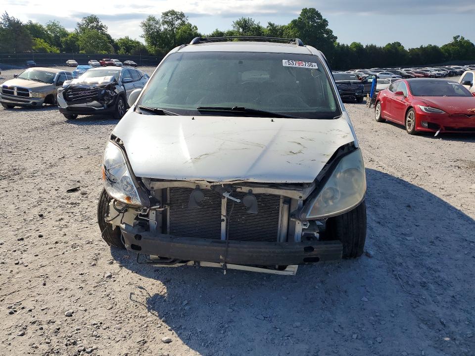 2010 Toyota Sienna VIN 5TDYK4CC9AS319616 COPART salvage auction — ALL OVER, Tn - Salvage Certificate, sold $725 on 2026-07-02 (photo 5)