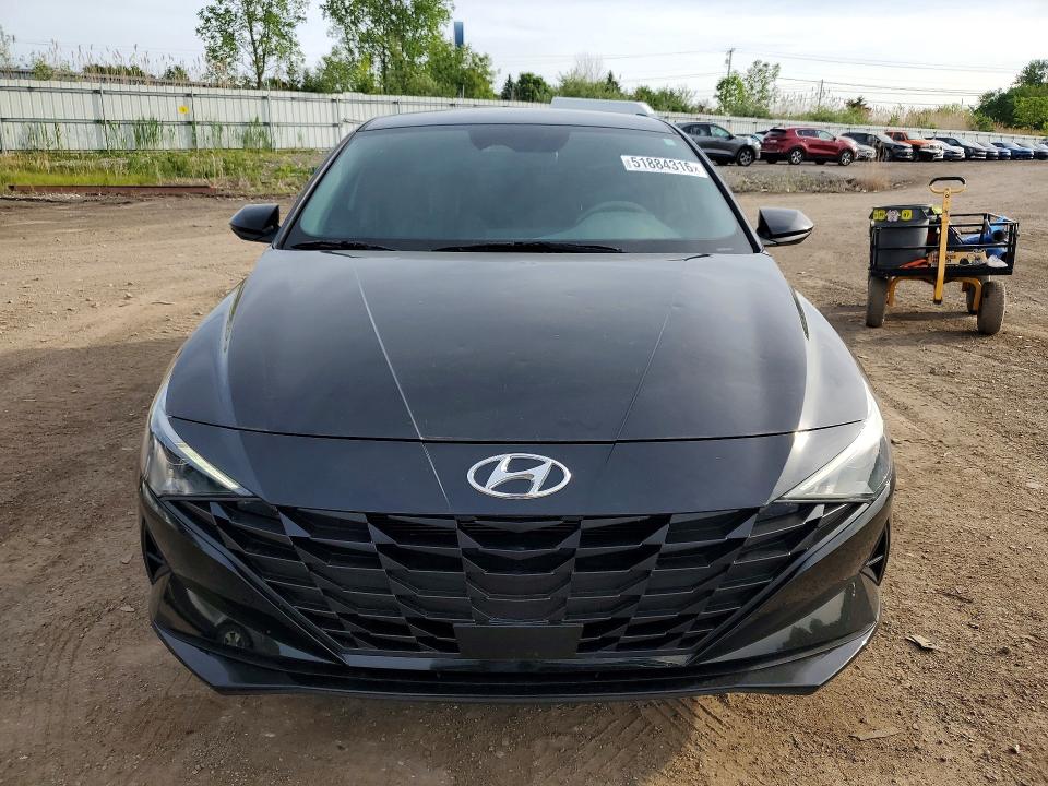 2023 Hyundai Elantra VIN KMHLS4AG6PU461941 COPART salvage auction — HAIL, Oh - Cert Of Title-Salvage, sold $7,700 on 2026-07-13 (photo 5)