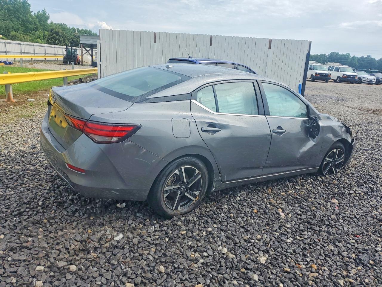 2025 Nissan Sentra VIN 3N1AB8CV2SY308707 COPART salvage auction — Front End, TN - SALVAGE CERTIFICATE, sold $2,100 on 2026-07-09 (photo 3)