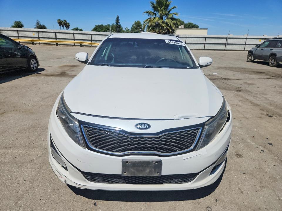 2015 Kia Optima VIN 5XXGM4A77FG489624 COPART salvage auction — REAR END, Ca - App For Dup Salvage Or Ac, sold $250 on 2026-07-10 (photo 5)