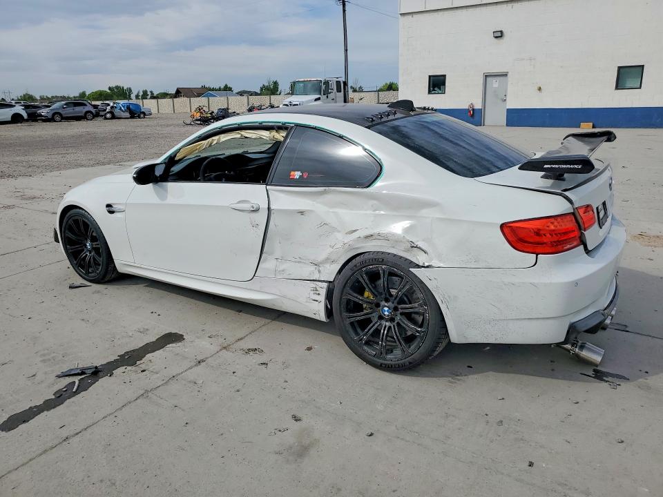 2008 BMW M3 VIN WBSWD93598PY42423 COPART salvage auction — REAR END, Ut - Salvage Certificate, sold $7,300 on 2026-08-03 (photo 2)
