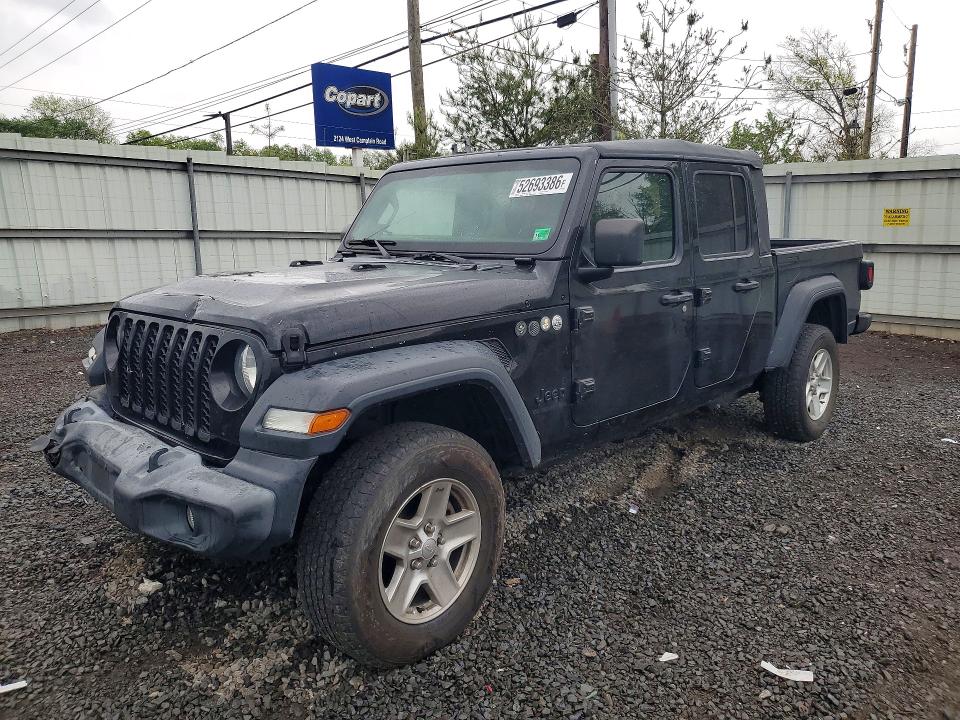 2020 Jeep Gladiator VIN 1C6HJTAG9LL192011 — COPART salvage auction photo