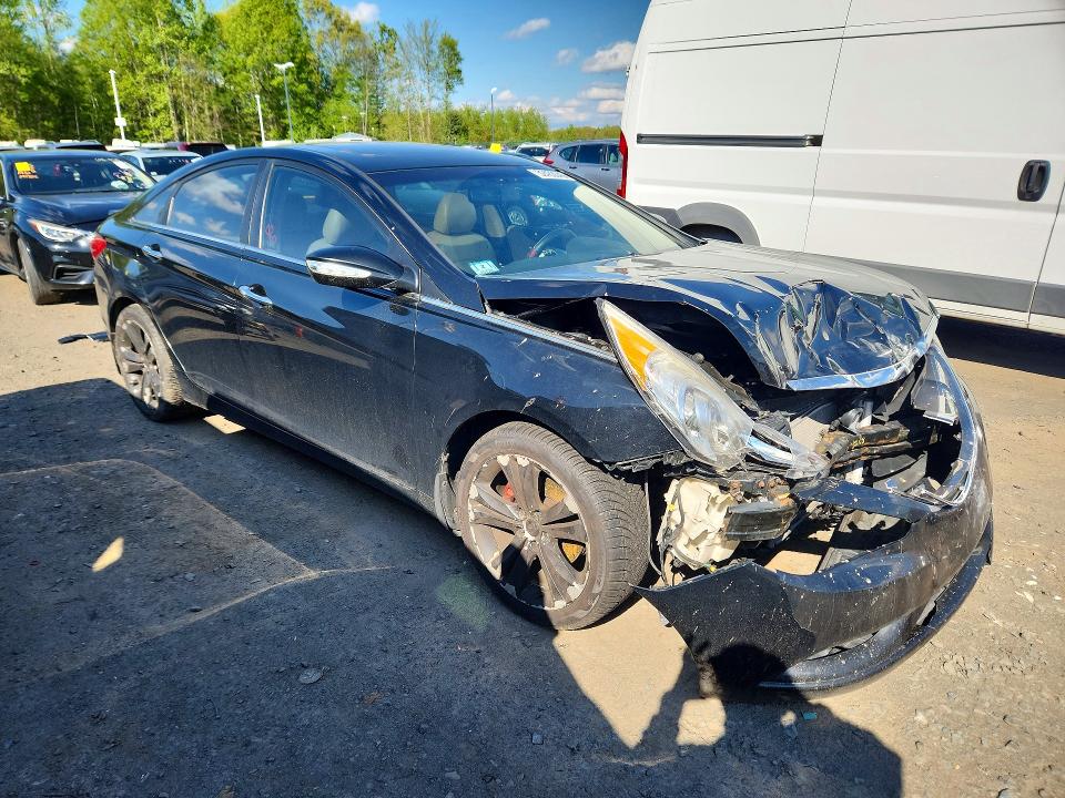 2011 Hyundai Sonata VIN 5NPEC4AB8BH297710 COPART salvage auction — FRONT END, MA - CERT OF TITLE-SALVAGE, sold $475 on 2026-07-02 (photo 4)