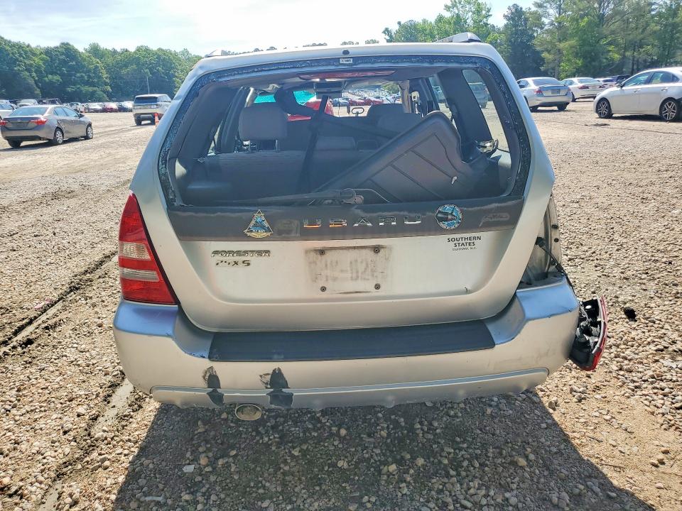 2004 Subaru Forester VIN JF1SG65684H766057 COPART salvage auction — ROLLOVER, Nc - Salvage Certificate Of Title, sold $250 on 2026-07-31 (photo 6)