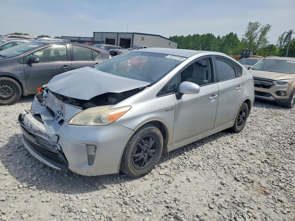 2012 Toyota Prius VIN JTDKN3DU0C5379341 COPART salvage auction — FRONT END, Salvage Title, sold $1,200 on 2026-07-09 (photo 1)