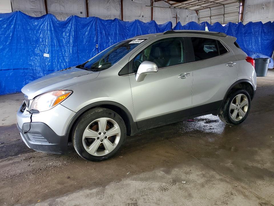 2016 Buick Encore VIN KL4CJESBXGB535920 COPART salvage auction — FRONT END, Ky - Cert Of Title-Salvage, sold $850 on 2026-07-27 (photo 1)