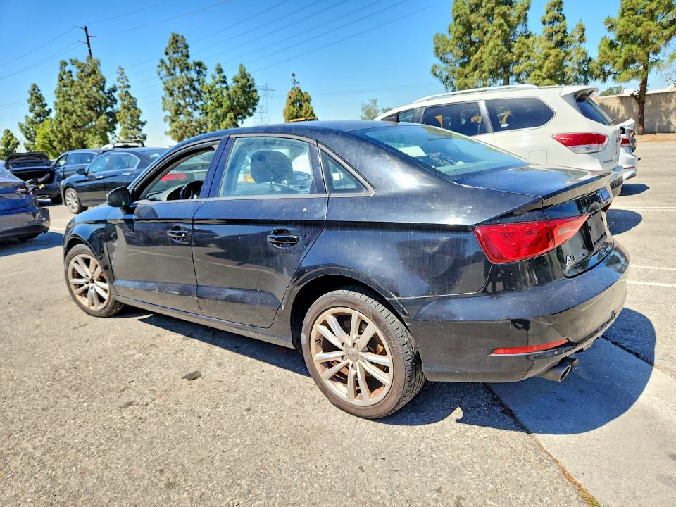 2015 Audi A3 VIN WAUAJGFF3F1101524 COPART salvage auction — MECHANICAL, Ca - Dis/Dlr/Exp Only Clean Title, sold $675 on 2026-07-07 (photo 2)