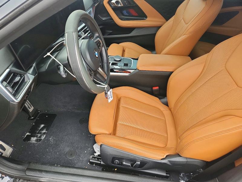 2024 BMW M2 VIN 3MW53CM05R8E12228 COPART salvage auction — FRONT END, Tx - Salvage Vehicle Title, sold $17,200 on 2026-08-17 (photo 7)