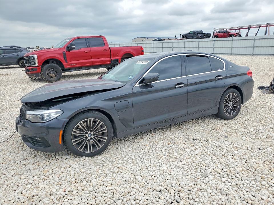 2018 BMW 5 series VIN WBAJA9C59JB252880 COPART salvage auction — FRONT END, Tx - Salvage Vehicle Title, sold $4,550 on 2026-07-16 (photo 1)