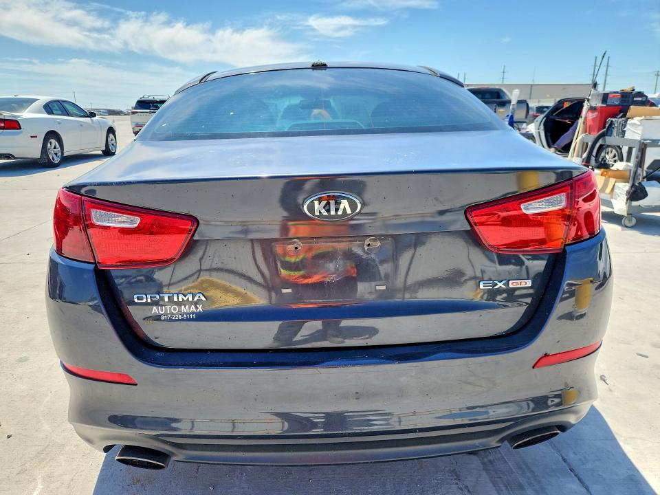 2015 Kia VIN 5XXGN4A72FG518704 COPART salvage auction — FRONT END, Tx - Salvage Vehicle Title, sold $150 on 2026-07-05 (photo 6)
