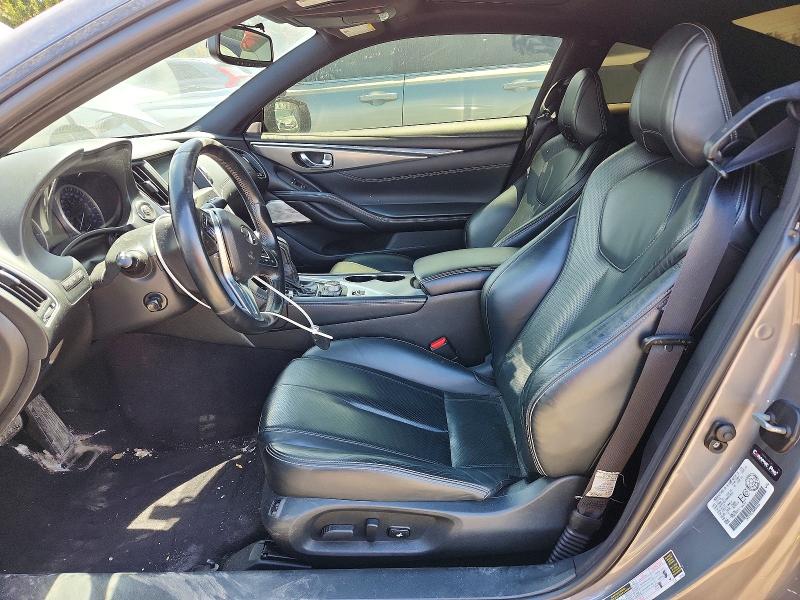 2017 Infiniti Q60 VIN JN1EV7EL5HM550904 COPART salvage auction — SIDE, ON - PERMIT NO BRAND - UNFIT, sold $7,300 on 2026-07-14 (photo 7)