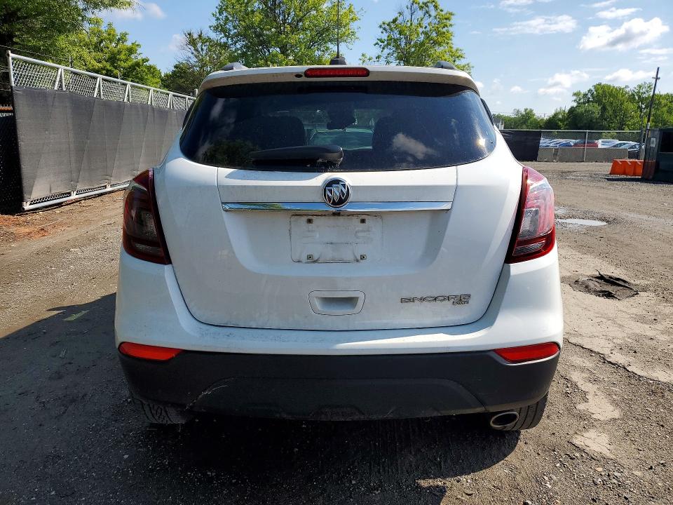 2021 Buick Encore VIN KL4CJESM4MB372114 COPART salvage auction — FRONT END, Md - Cert Of Salvage > 75% Damage, sold $1,550 on 2026-07-07 (photo 6)