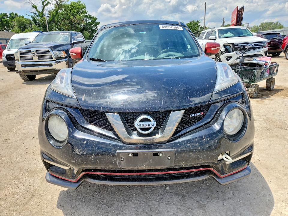 2017 Nissan Juke VIN JN8AF5MR2HT700772 COPART salvage auction — HAIL, Ks - Cert Of Title-Salvage, sold $2,100 on 2026-07-29 (photo 5)