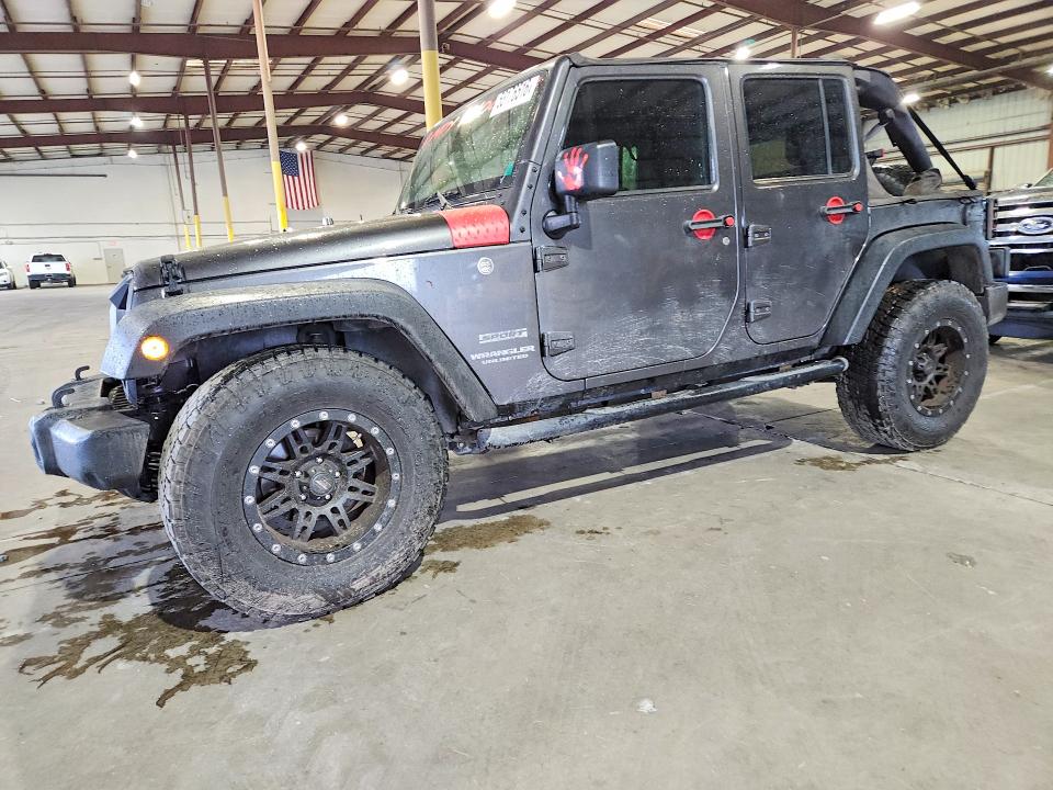 2017 Jeep Wrangler / VIN 1C4BJWDG4HL587619 COPART salvage auction — FRONT END, Fl - Cert Of Title Slvg Rebuildable, sold $4,650 on 2026-07-22 (photo 1)