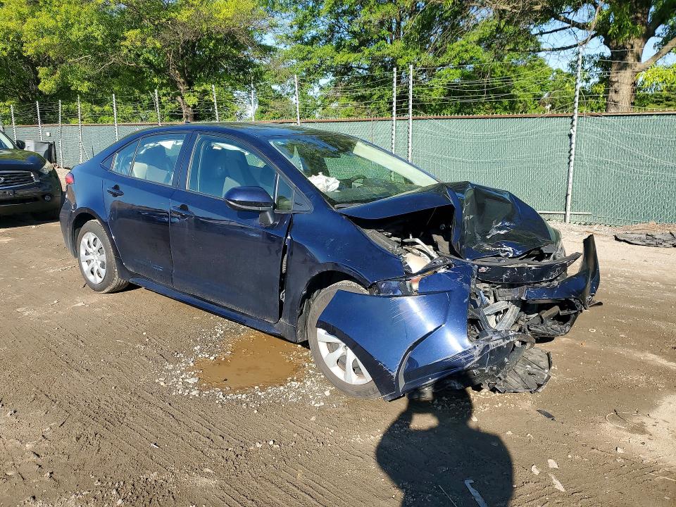 2021 Toyota Corolla VIN JTDEPMAE6MJ184489 COPART salvage auction — FRONT END, Salvage Title, sold $1,750 on 2026-07-23 (photo 4)