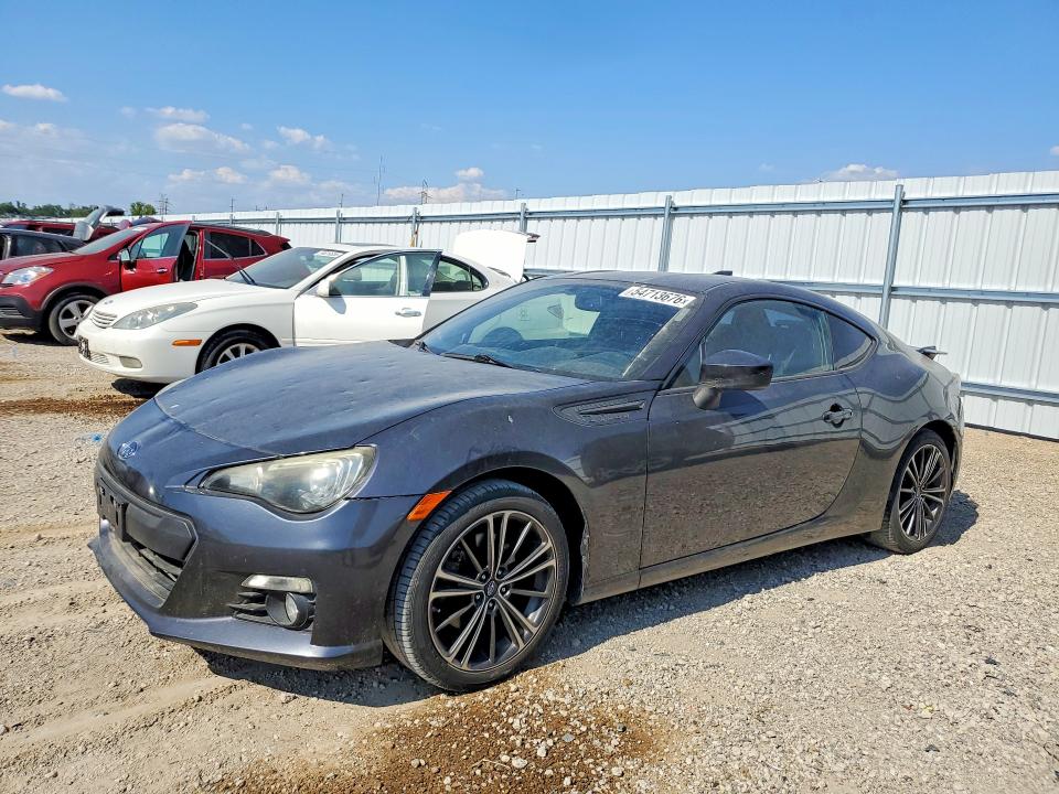 2014 Subaru Brz VIN JF1ZCAC10E9603807 COPART salvage auction — HAIL, Ia - Cert Of Title-Salvage Title, sold $6,300 on 2026-07-15 (photo 1)