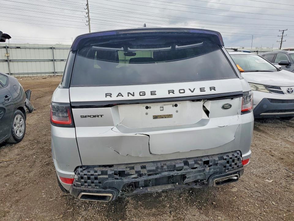 2018 Land rover RANGE ROVER VIN SALWV2SV3JA802398 COPART salvage auction — REAR END, Wv - Salvage Certificate, sold $11,900 on 2026-07-09 (photo 6)