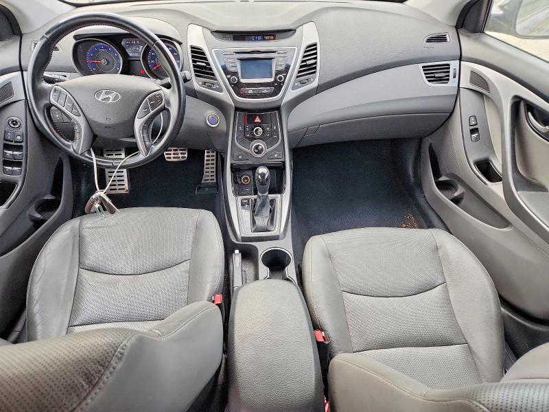 2015 Hyundai Elantra VIN KMHDH4AH7FU303926 COPART salvage auction — MECHANICAL, De - Parts Only - No Title, sold $425 on 2026-07-14 (photo 7)