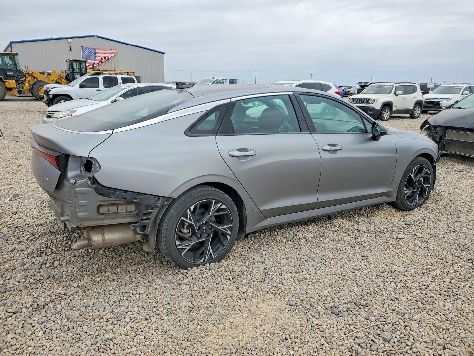 2025 Kia K5 VIN KNAG64J76S5322239 COPART salvage auction — FRONT END, Tx - Salvage Vehicle Title, sold $1,650 on 2026-07-28 (photo 3)