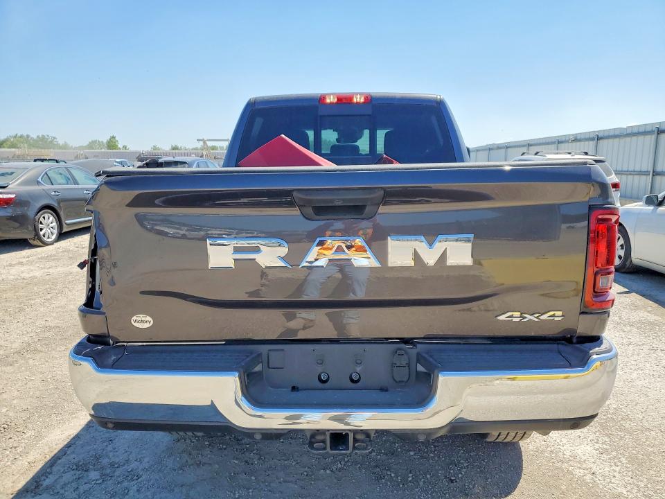 2025 Ram 2500 VIN 3C6UR5CJ7SG541903 COPART salvage auction — FRONT END, Ks - Cert Of Title-Salvage, sold $18,600 on 2026-07-09 (photo 6)