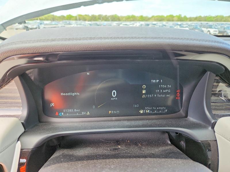 2023 Lincoln Aviator VIN 5LM5J9XC0PGL21358 COPART salvage auction — REAR END, Ny - Mv-907A Salvage Certificate, sold $26,250 on 2026-07-29 (photo 9)