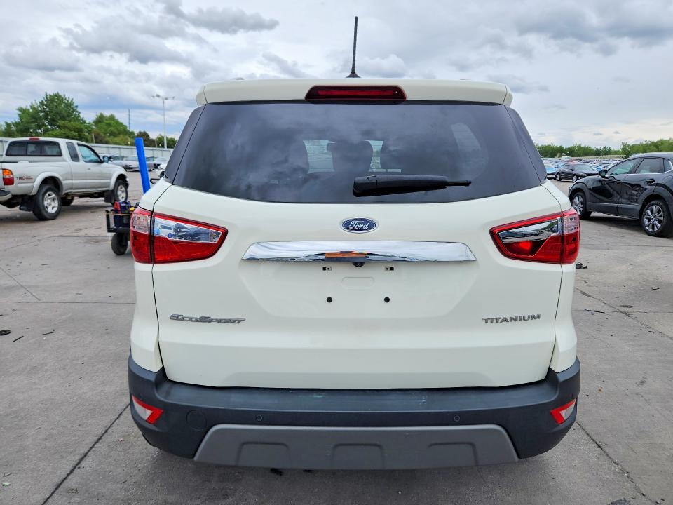 2021 Ford Ecosport VIN MAJ3S2KE8MC453031 COPART salvage auction — FRONT END, Co - Salvage Title, sold $4,350 on 2026-07-20 (photo 6)