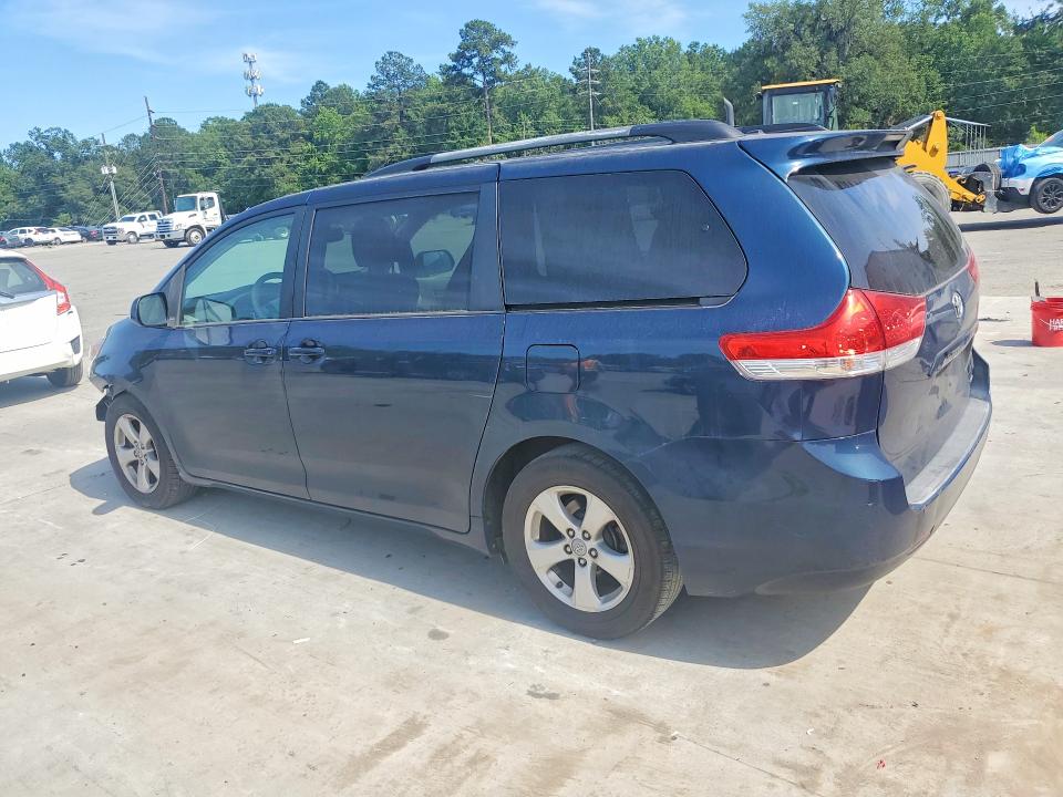 2011 Toyota Sienna VIN 5TDKK3DCXBS025139 COPART salvage auction — FRONT END, Ga - Cert Of Title-Salvage, sold $1,250 on 2026-07-06 (photo 2)