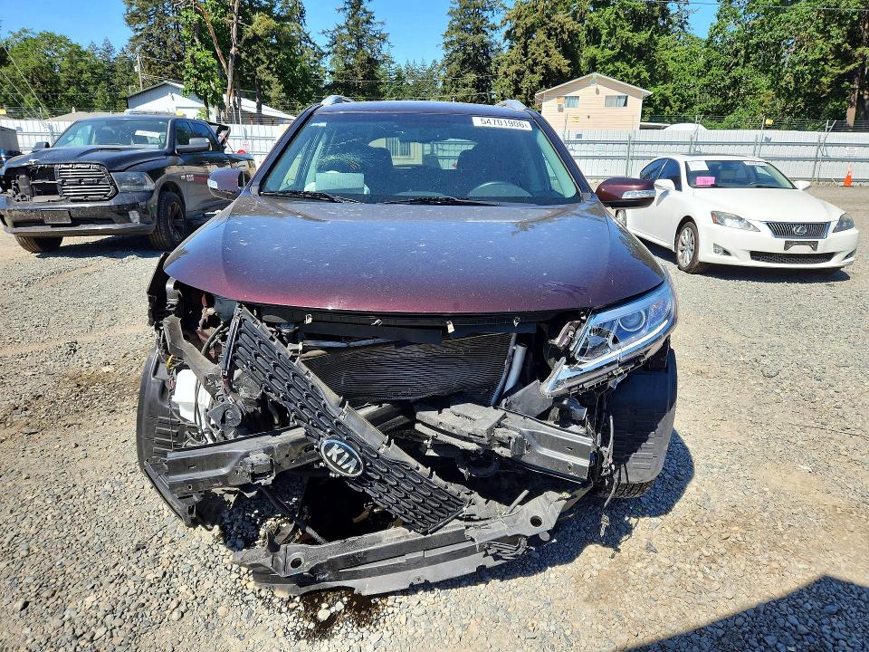 2015 Kia VIN 5XYKTCA61FG561010 COPART salvage auction — FRONT END, WA - BILL OF SALE, sold $1,100 on 2026-07-17 (photo 5)