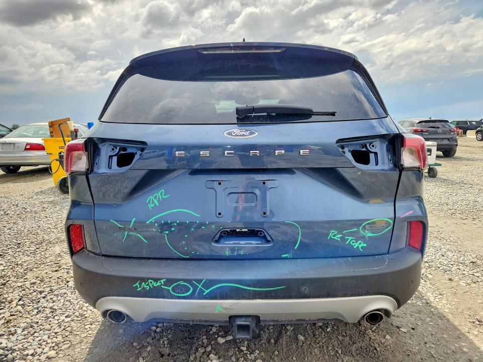 2020 Ford Escape VIN 1FMCU9J93LUC41028 COPART salvage auction — REAR END, Co - Salvage Title, sold $8,600 on 2026-07-02 (photo 6)