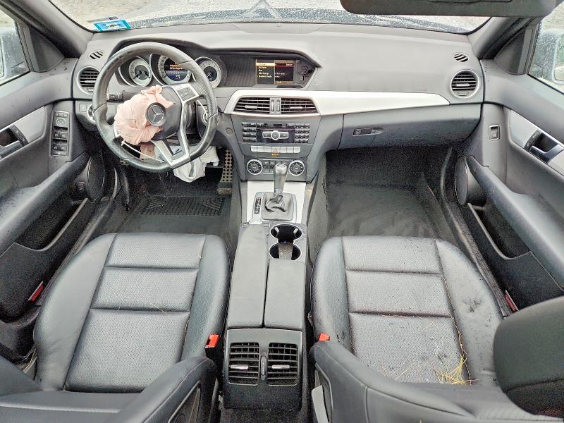 2014 Mercedes-benz C-klasse VIN WDDGF8AB1EA960253 COPART salvage auction — FRONT END, Nj - Cert Of Title-Salvage, sold $700 on 2026-08-03 (photo 8)