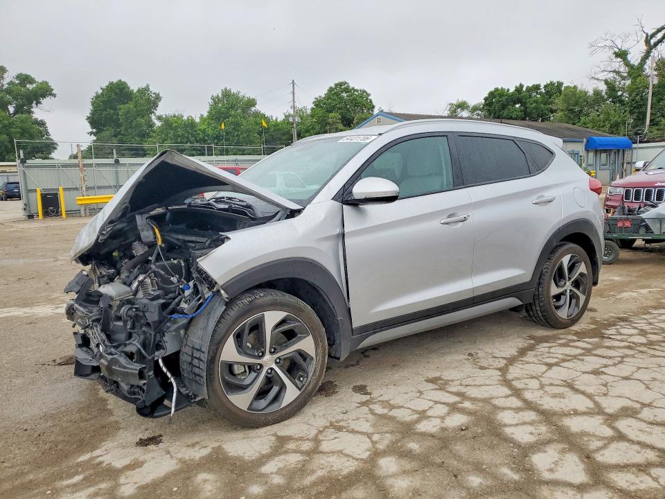 2017 Hyundai Tucson VIN KM8J33A28HU373560 COPART salvage auction — FRONT END, Ks - Cert Of Title-Salvage, sold $250 on 2026-07-22 (photo 1)