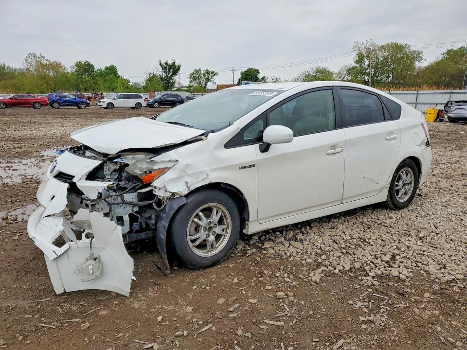 2010 Toyota Prius VIN JTDKN3DU1A5183146 COPART salvage auction — FRONT END, IL - SALVAGE CERTIFICATE, sold $1,050 on 2026-07-08 (photo 1)