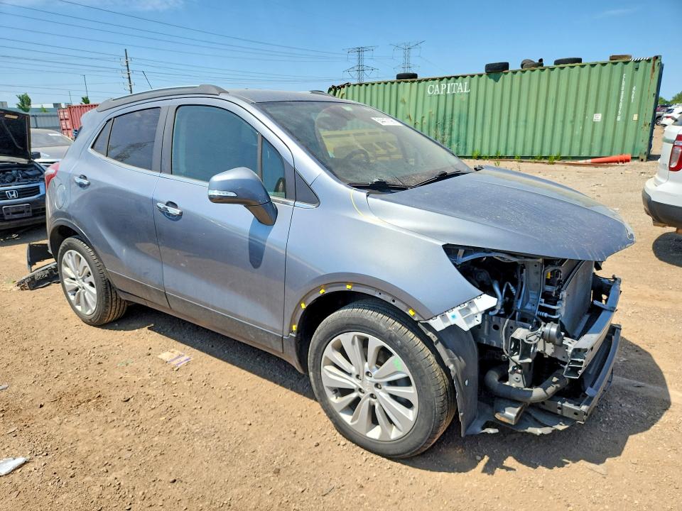 2019 Buick Encore VIN KL4CJASB8KB717083 COPART salvage auction — FRONT END, Il - Salvage Certificate, sold $2,300 on 2026-07-09 (photo 4)