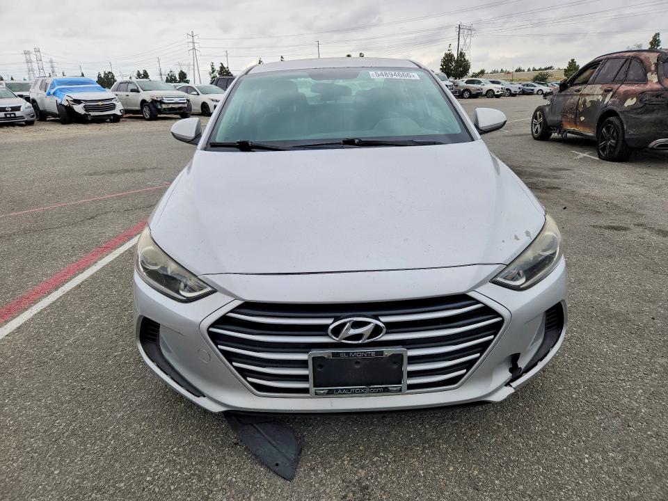 2017 Hyundai Elantra VIN KMHD74LF4HU355001 COPART salvage auction — UNDERCARRIAGE, Ca - Salvage Certificate, sold $1,150 on 2026-07-02 (photo 5)