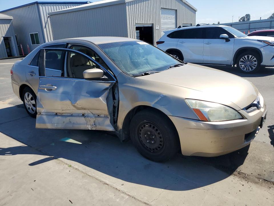 2003 Honda Accord VIN JHMCM56363C076582 COPART salvage auction — VANDALISM, Ca - Salvage Certificate, sold $525 on 2026-07-27 (photo 4)