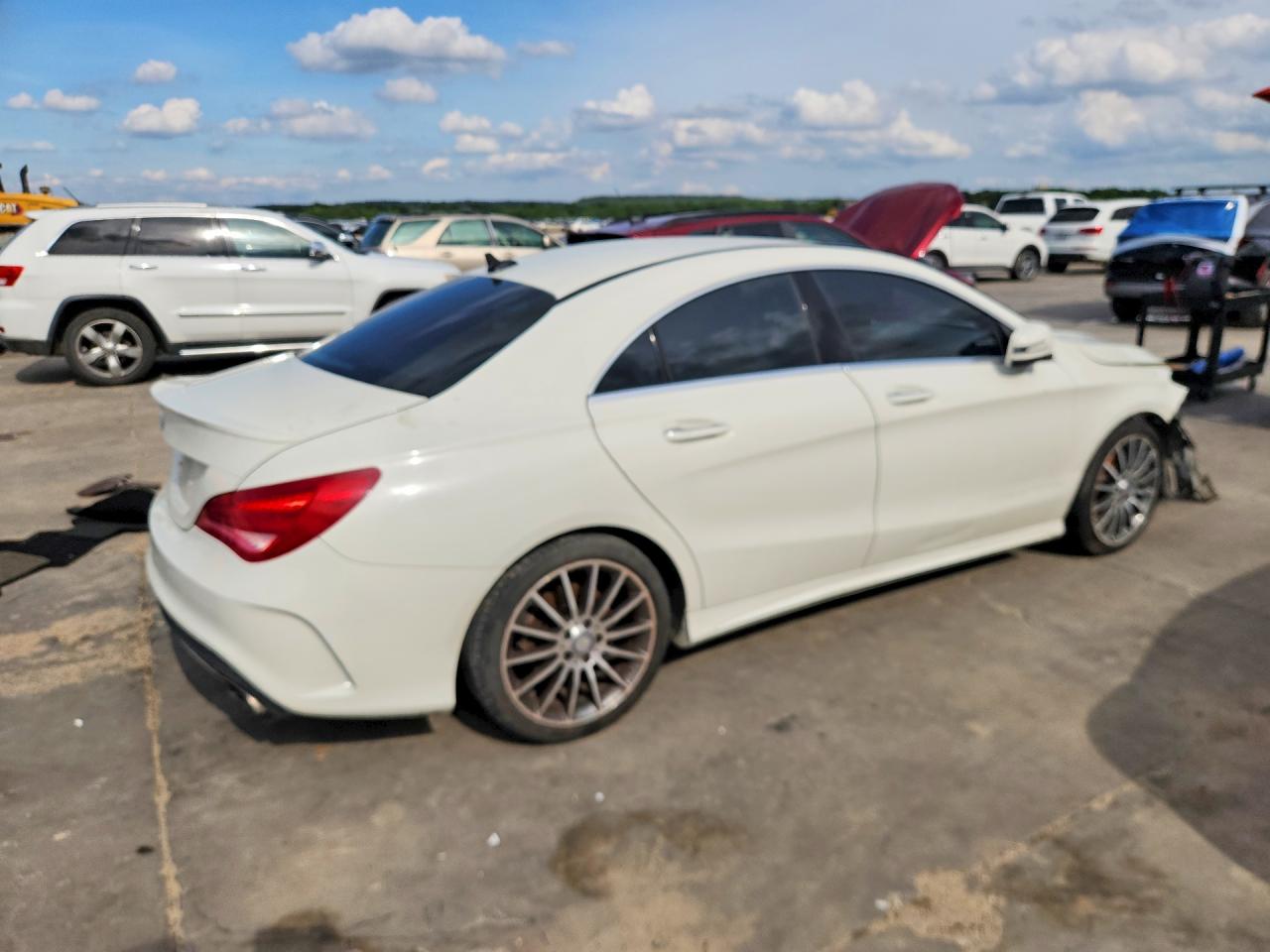 2016 Mercedes-Benz CLA-Class VIN WDDSJ4EBXGN336216 COPART salvage auction — Front End, TX - CERTIFICATE OF TITLE, sold $2,600 on 2026-07-08 (photo 3)