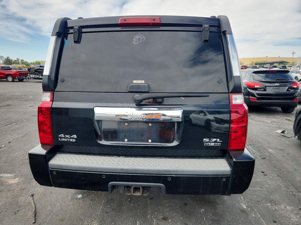2006 Jeep Commander VIN 1J8HG58256C303308 COPART salvage auction — MECHANICAL, Nv - Certificate Of Title, sold $525 on 2026-08-10 (photo 6)