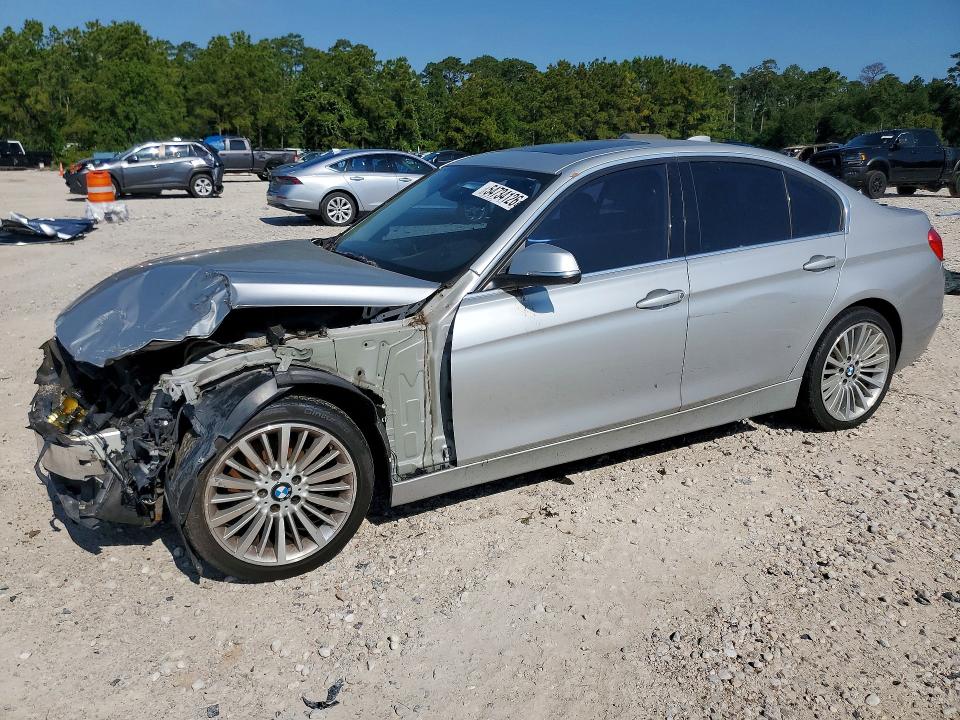 2013 BMW 3er VIN WBA3C1C53DK104491 COPART salvage auction — FRONT END, Tx - Salvage Vehicle Title, sold $675 on 2026-07-14 (photo 1)