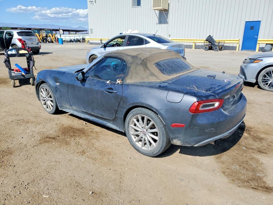 2019 Fiat 124 spider VIN JC1NFAEK5K0140615 COPART salvage auction — MECHANICAL, Az - Certificate Of Title, sold $4,050 on 2026-07-10 (photo 2)