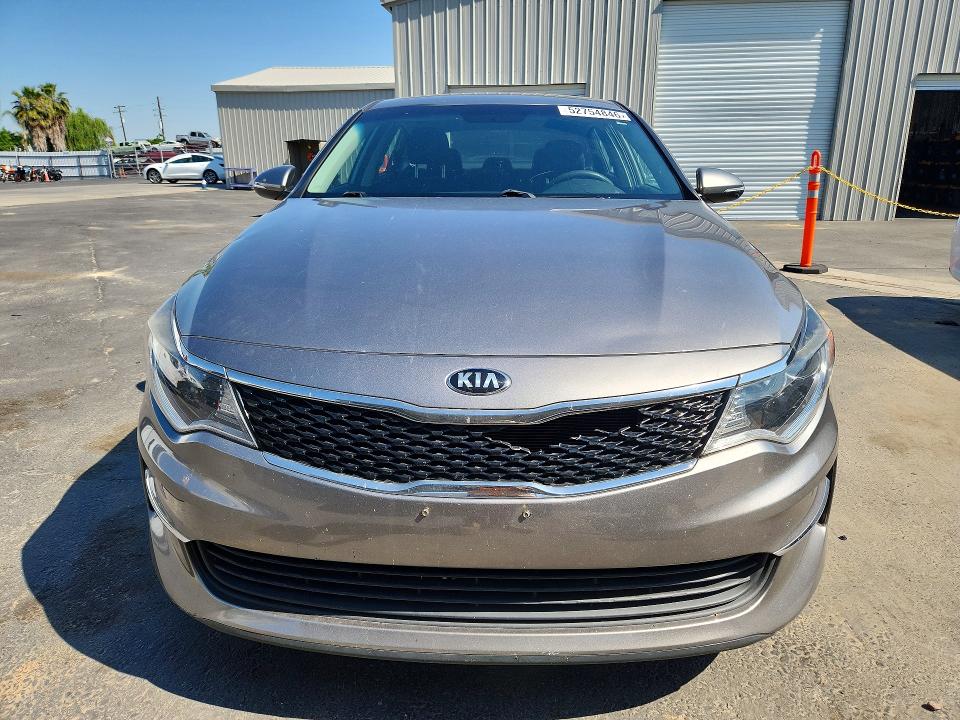2018 Kia Optima VIN 5XXGT4L39JG229067 COPART salvage auction — REAR END, Ca - Salvage Certificate, sold $2,400 on 2026-07-02 (photo 4)
