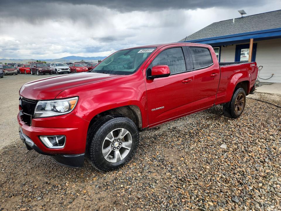 2018 Chevrolet Colorado VIN 1GCGTDEN0J1214029 — COPART salvage auction photo