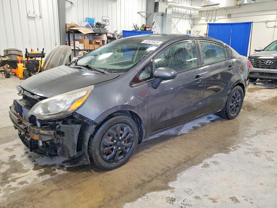 2017 Kia Rio VIN KNADM4A35H6100218 COPART salvage auction — FRONT END, Salvage Title, sold $600 on 2026-07-14 (photo 1)