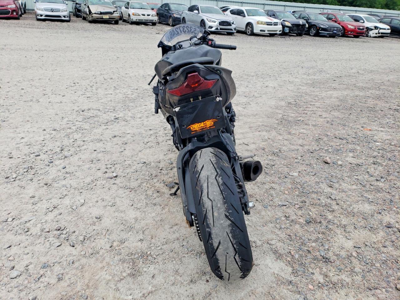 2026 Kawasaki ZX636 VIN JKBZXJK19TA015003 COPART salvage auction — All Over, SC - CERT OF TITLE-SALVAGE, sold $3,600 on 2026-07-09 (photo 4)