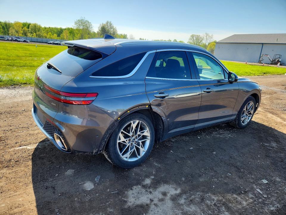 2022 Genesis VIN KMUMADTB0NU067231 COPART salvage auction — SIDE, Oh - Cert Of Title-Salvage, sold $12,500 on 2026-07-16 (photo 3)