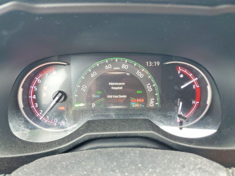 2020 Toyota Rav 4 VIN 2T3J1RFV4LC106431 COPART salvage auction — SIDE, Tn - Salvage Certificate, sold $12,700 on 2026-07-29 (photo 9)