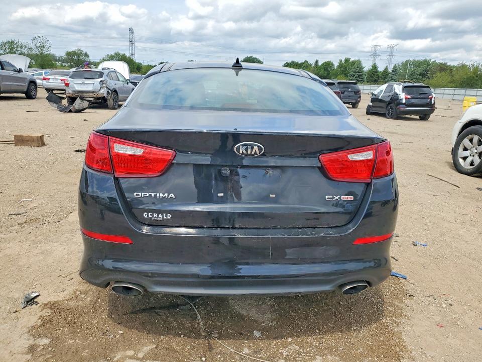 2015 Kia Optima VIN 5XXGN4A75FG501654 COPART salvage auction — SIDE, Il - Salvage Certificate, sold $250 on 2026-07-28 (photo 6)