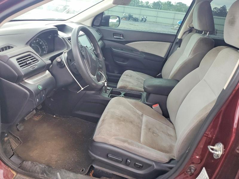 2016 Honda Cr-v VIN 2HKRM3H57GH528807 COPART salvage auction — FRONT END, Al - Cert Of Title-Parts Only Salvg, sold $3,200 on 2026-07-09 (photo 7)